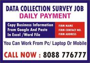 Survey Jobs | Work Daily Earn Daily | Data entry Jobs Near me  | 